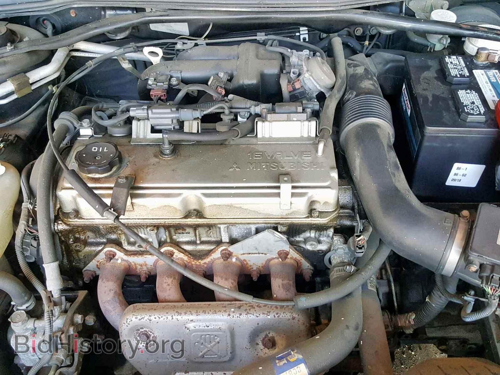 2001 MITSUBISHI ECLIPSE - VIN: 4A3AE35G01E006184 - Фото 7