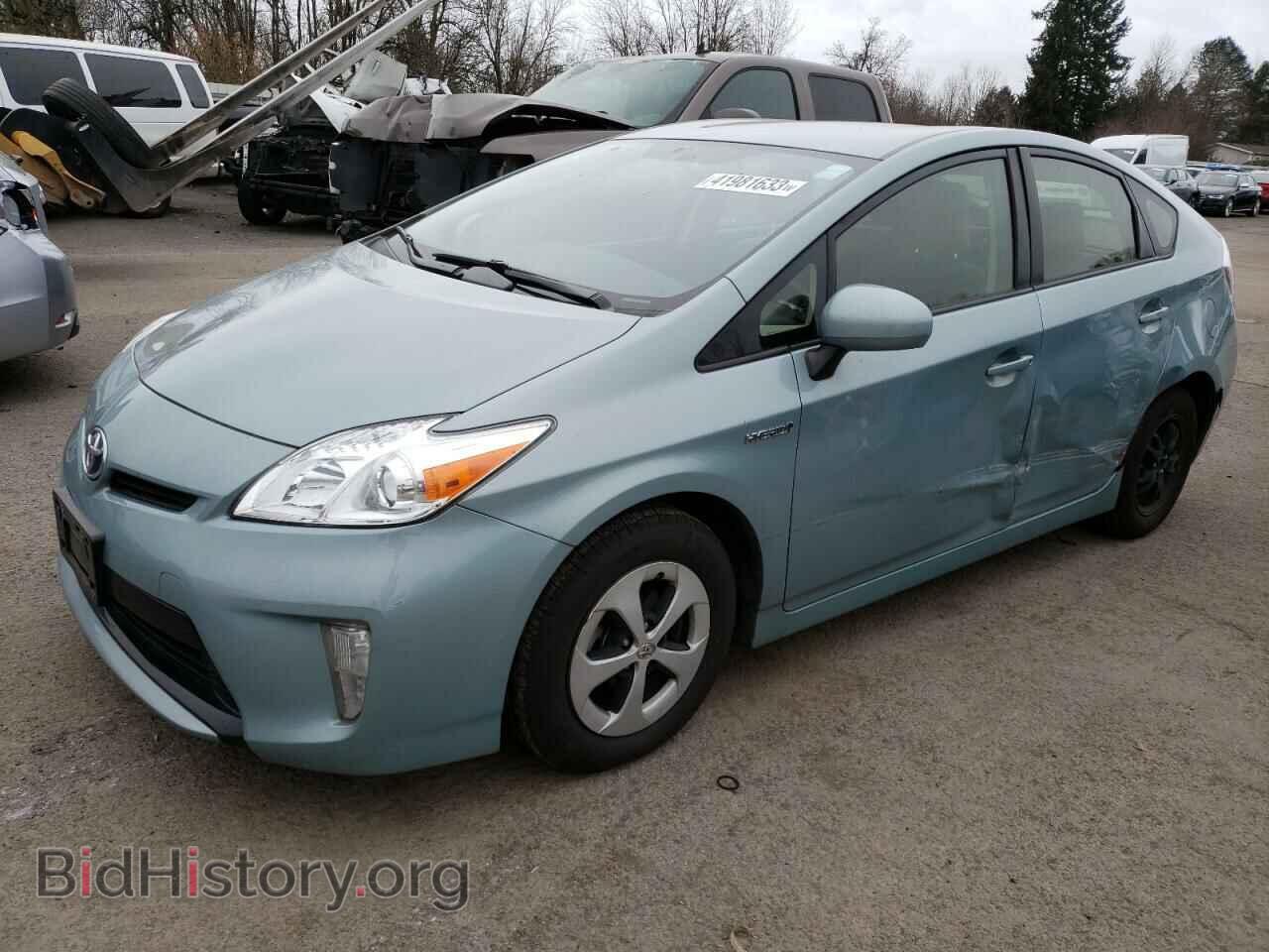 Фотография JTDKN3DU5D5581304 - TOYOTA PRIUS 2013