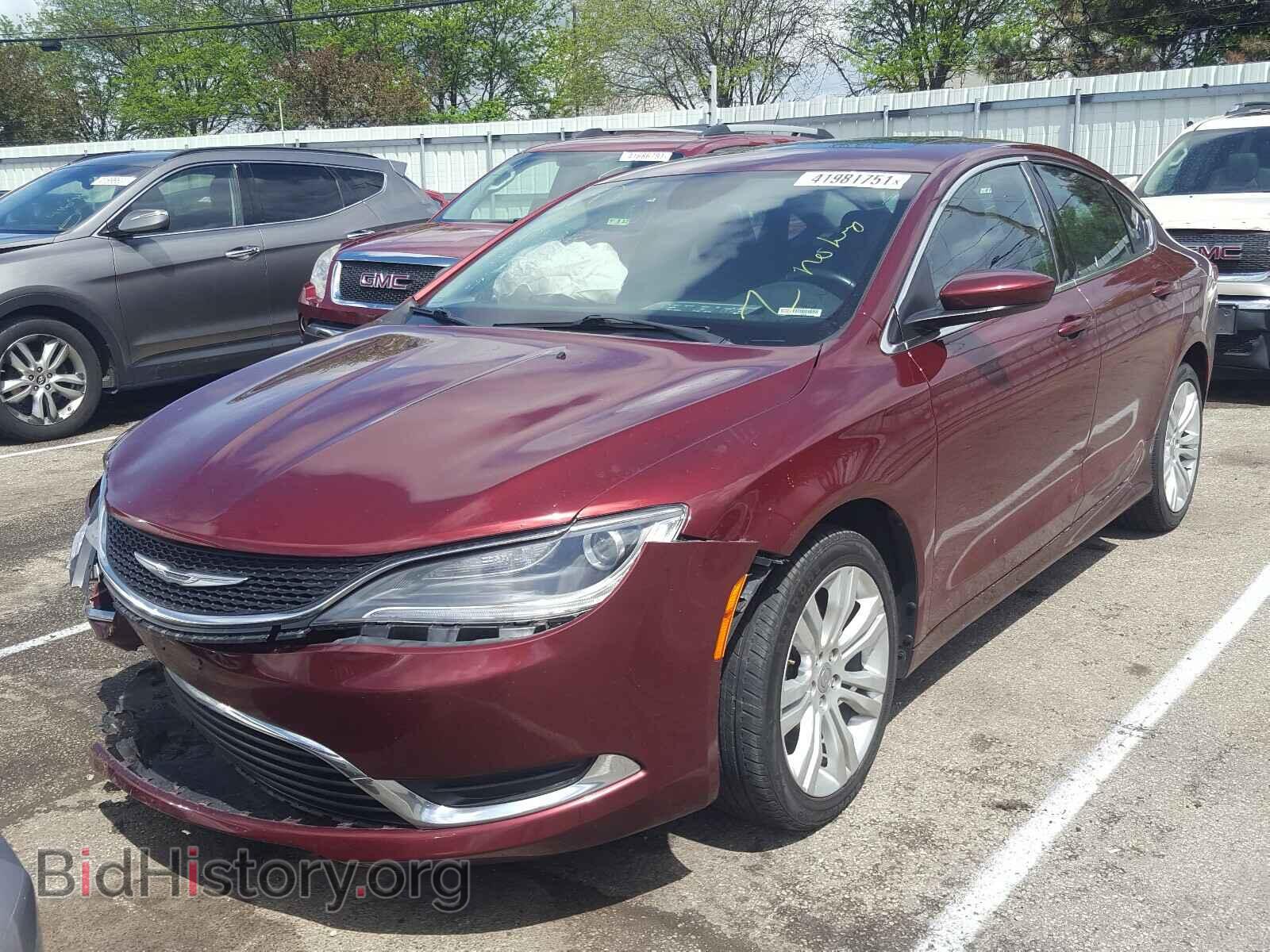 2015 CHRYSLER 200 - VIN: 1C3CCCAB2FN588716 - Фото 2