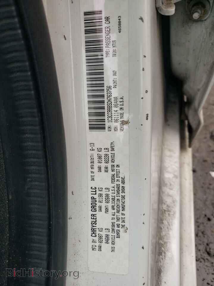 2013 CHRYSLER 200 - VIN: 1C3CCBBB5DN763756 - Фото 12