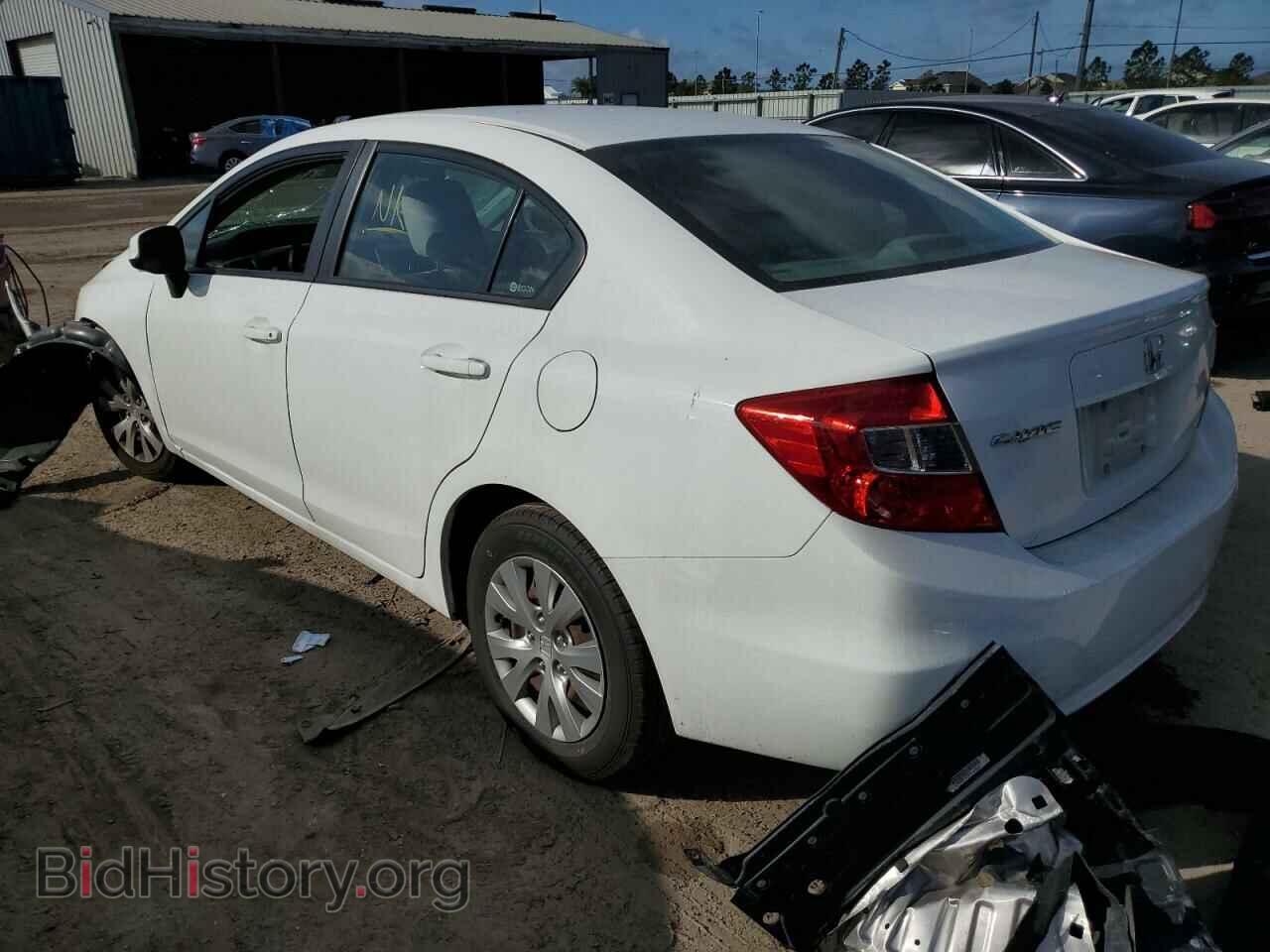 2012 HONDA CIVIC - VIN: 2HGFB2F50CH521014 - Фото 2