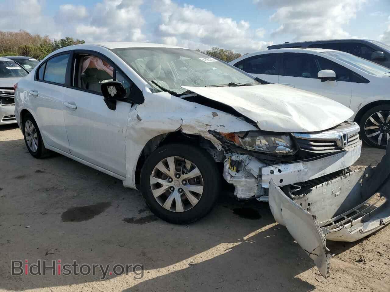2012 HONDA CIVIC - VIN: 2HGFB2F50CH521014 - Фото 4