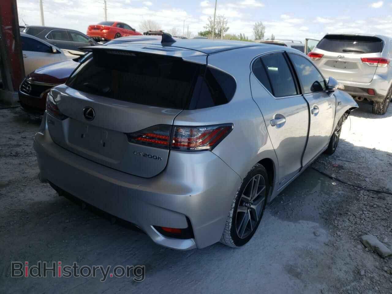 2015 LEXUS CT 200 - VIN: JTHKD5BH3F2247067 - Фото 4