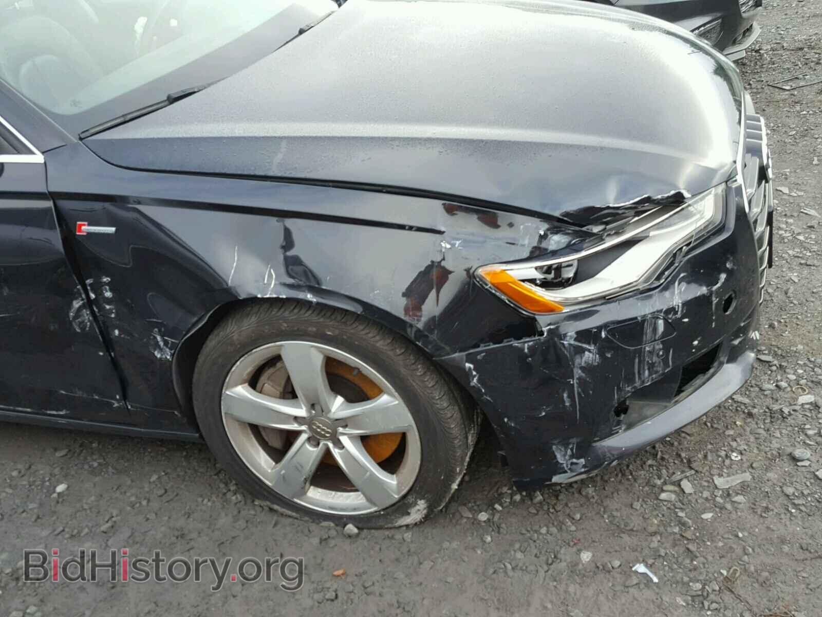 2012 AUDI A6 - VIN: WAUGGAFCXCN076993 - Фото 9