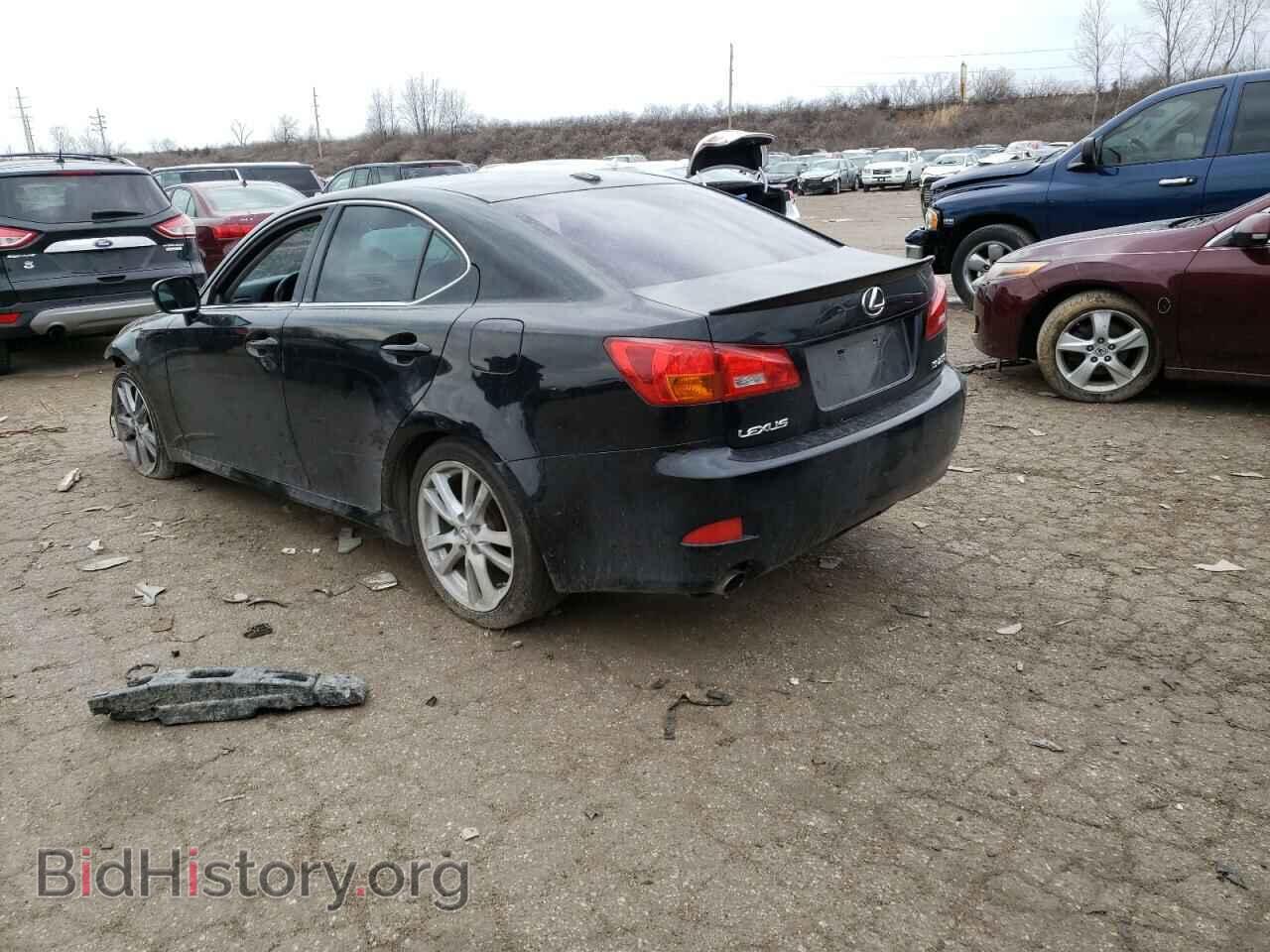 2007 LEXUS IS - VIN: JTHBK262X72046407 - Фото 2