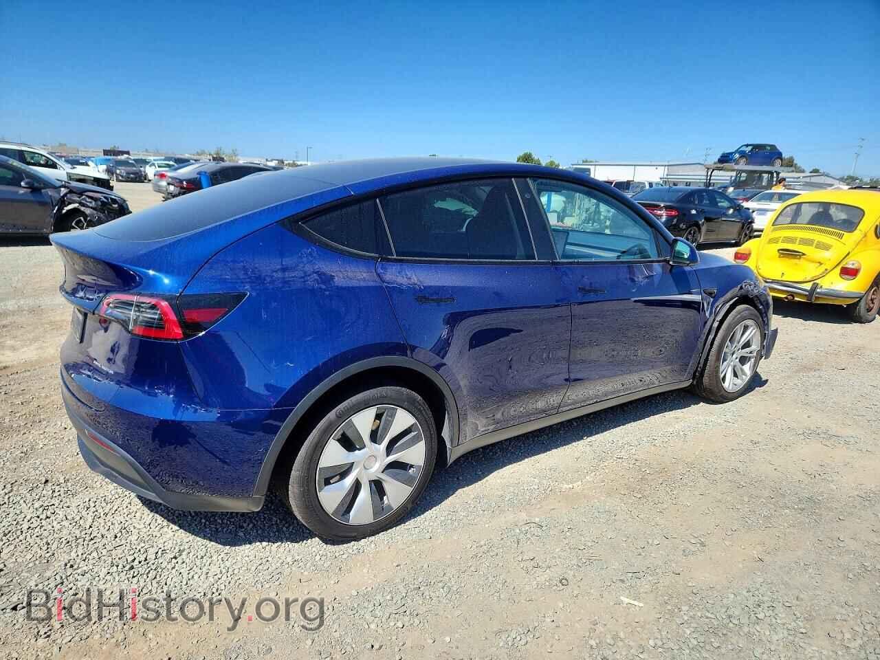 2022 TESLA MODEL Y - VIN: 7SAYGDEE3NF442194 - Фото 3