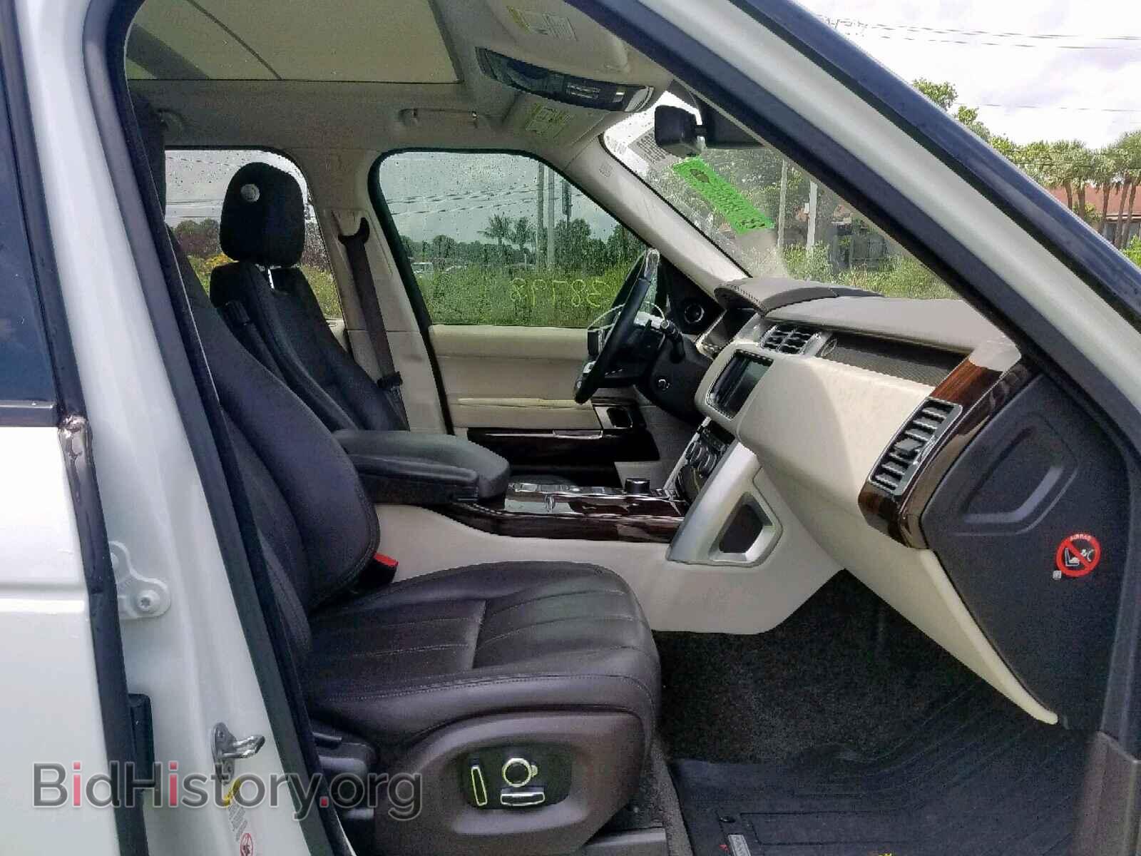 2016 LAND ROVER RANGE ROVE - VIN: SALGS2KF4GA250005 - Photo 5