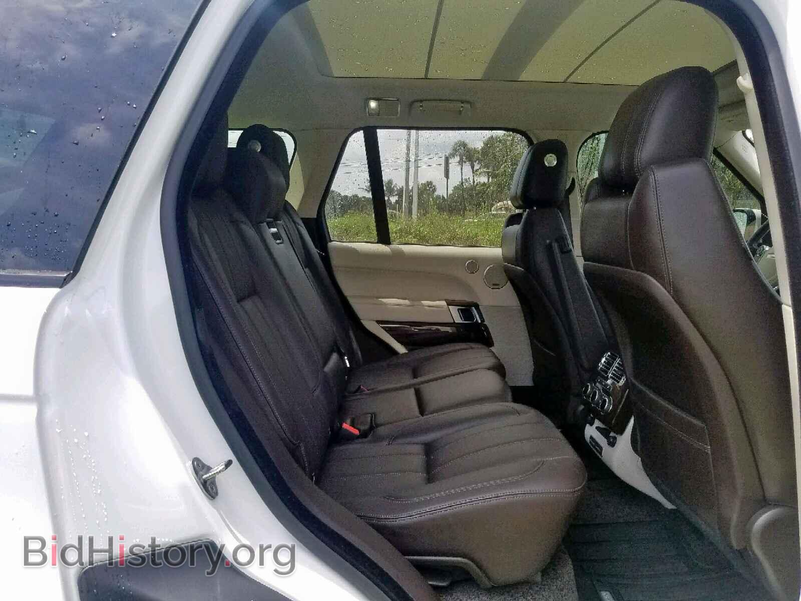 2016 LAND ROVER RANGE ROVE - VIN: SALGS2KF4GA250005 - Photo 6