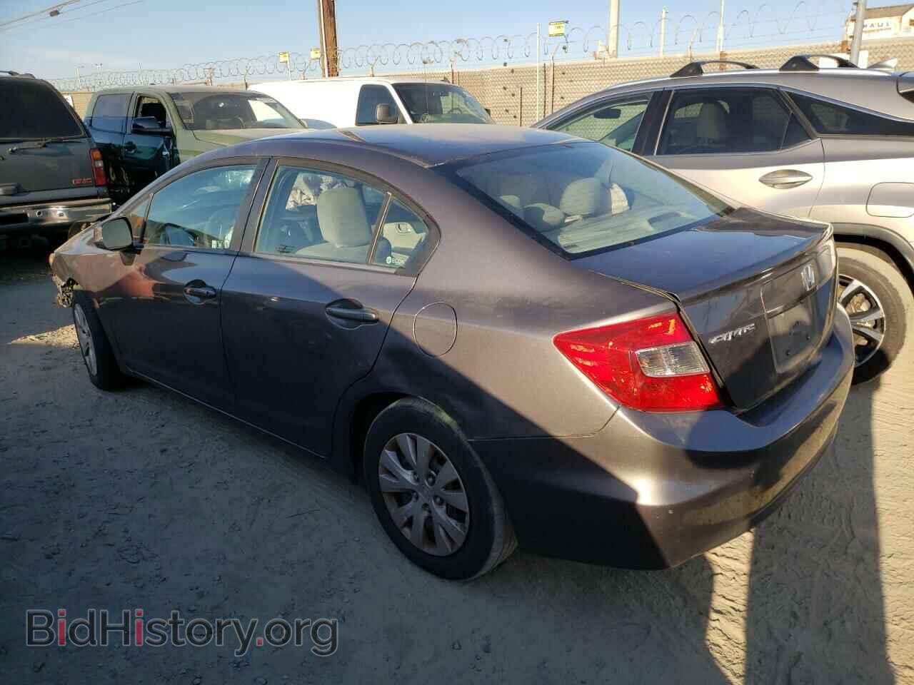 2012 HONDA CIVIC - VIN: 19XFB2F56CE063845 - Фото 2