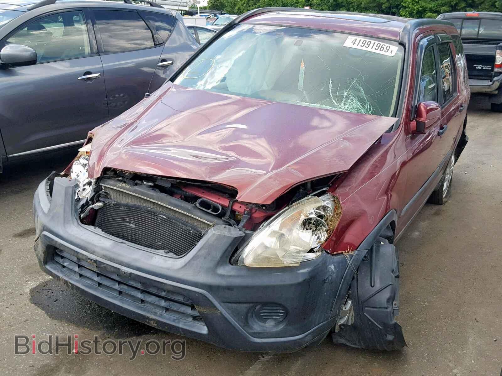 2005 HONDA CR-V EX - VIN: SHSRD78865U347316 - Фото 2