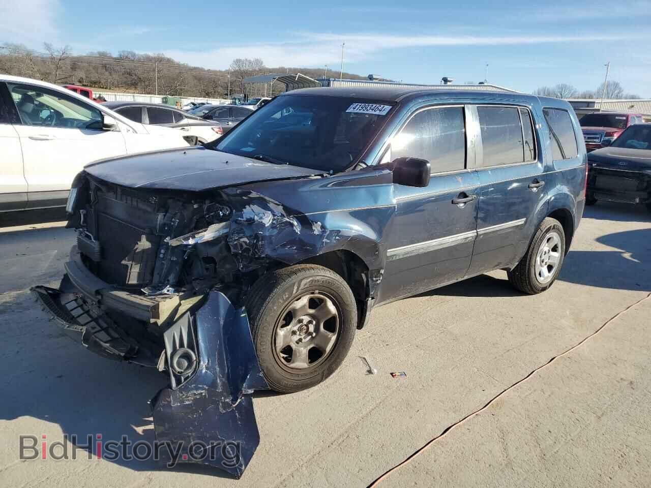 Фотография 5FNYF4H24CB016478 - HONDA PILOT 2012