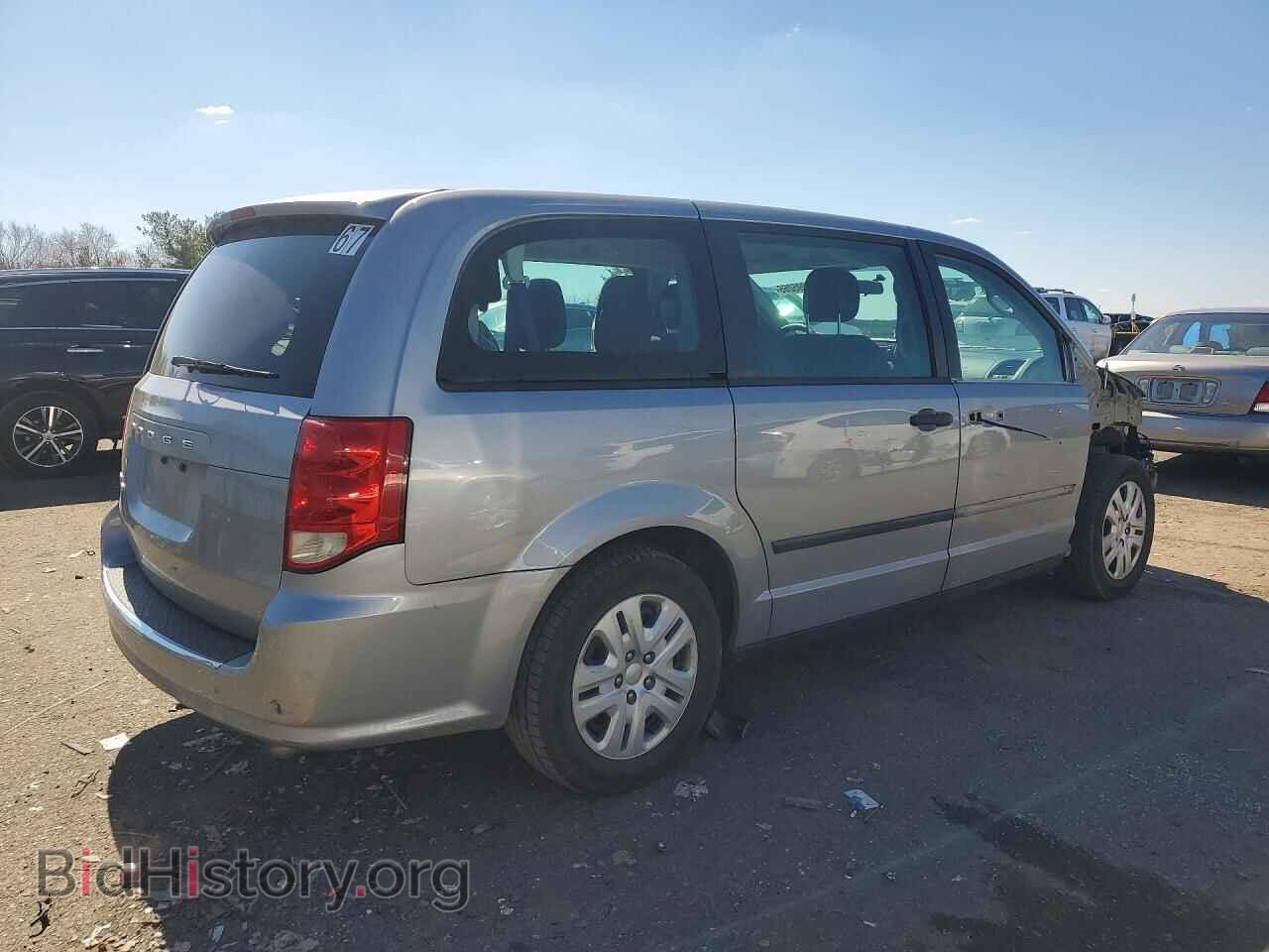2015 DODGE CARAVAN - VIN: 2C4RDGBG8FR606174 - Фото 3