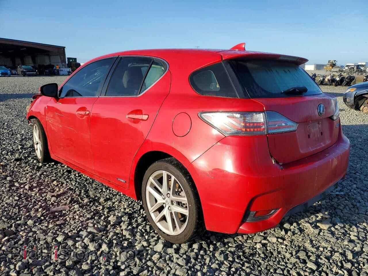 2014 LEXUS CT 200 - VIN: JTHKD5BH8E2208652 - Фото 2