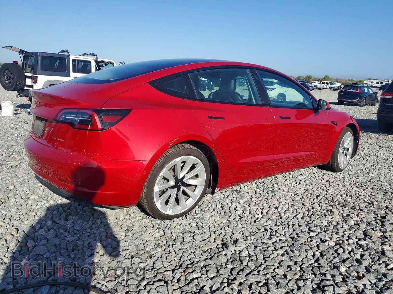 2022 TESLA MODEL 3 - VIN: 5YJ3E1EB0NF186534 - Photo 3