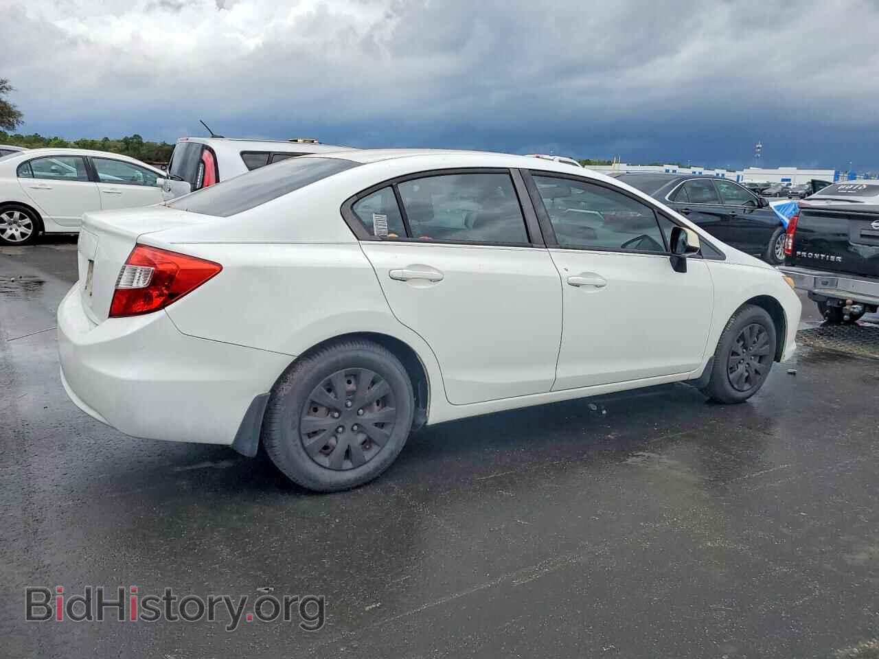 2012 HONDA CIVIC - VIN: 2HGFB2F57CH328679 - Фото 3