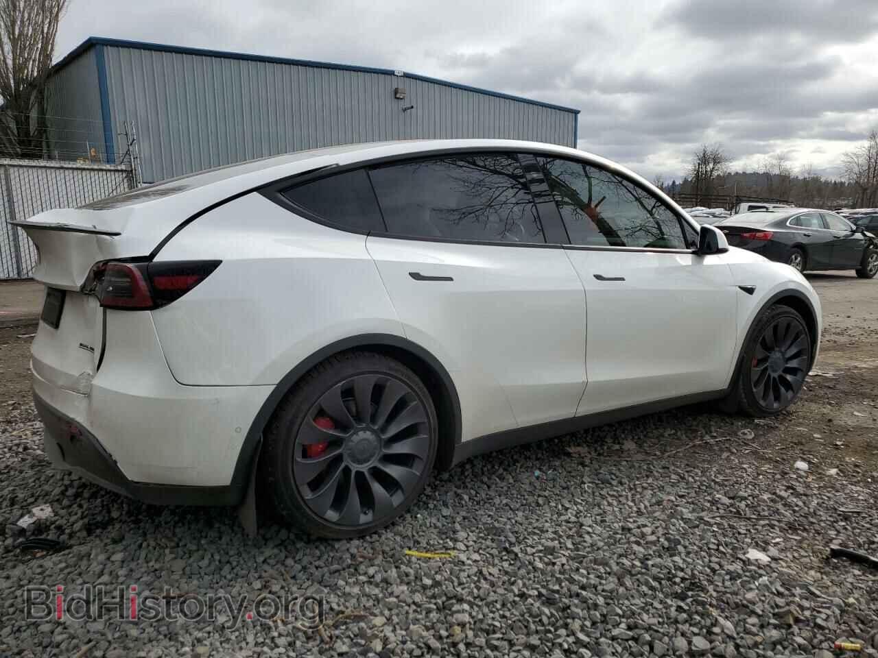 2022 TESLA MODEL Y - VIN: 7SAYGDEF9NF337460 - Фото 3