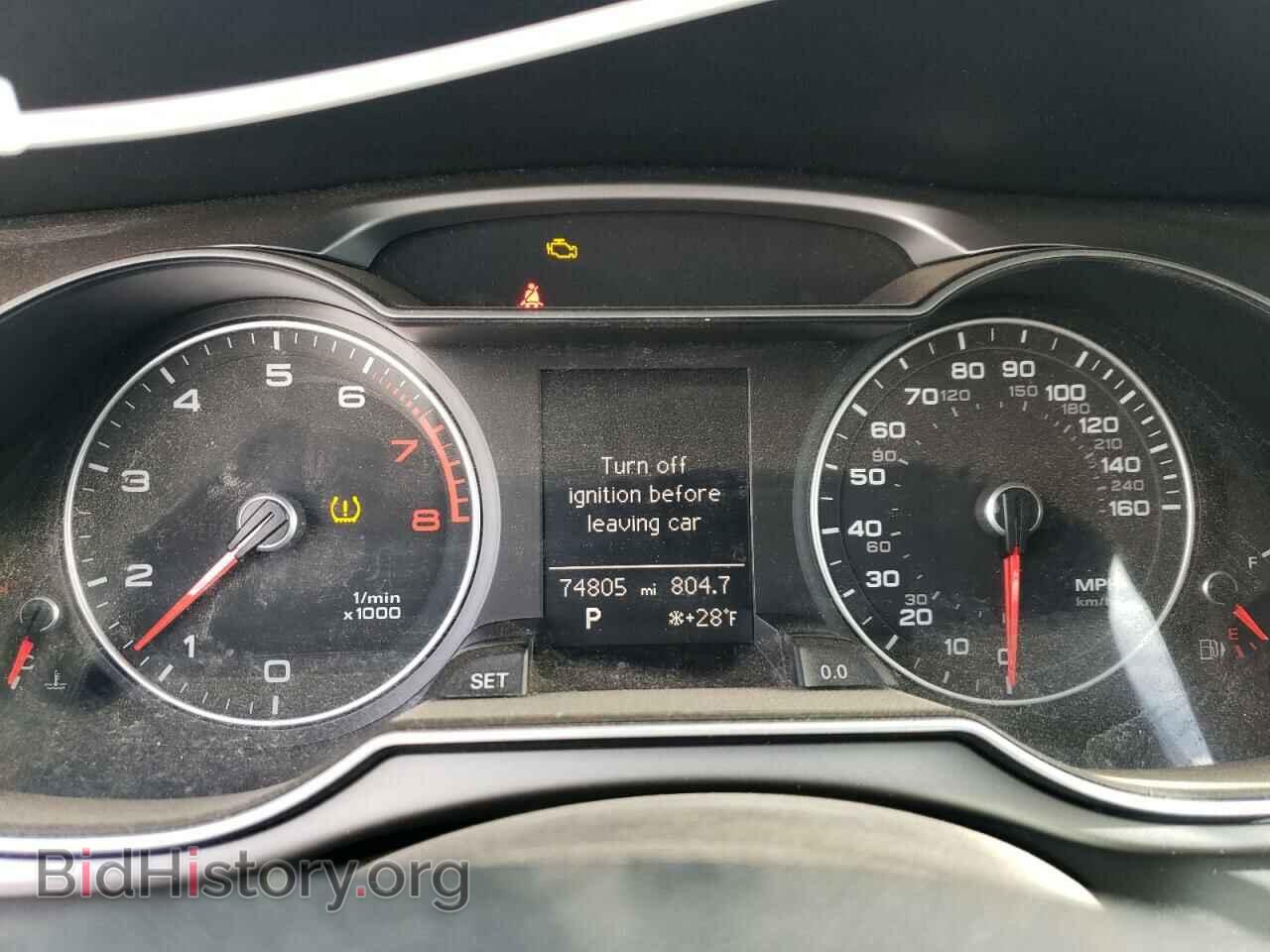 2014 AUDI A4 - VIN: WAUFFAFL2EN025358 - Фото 9