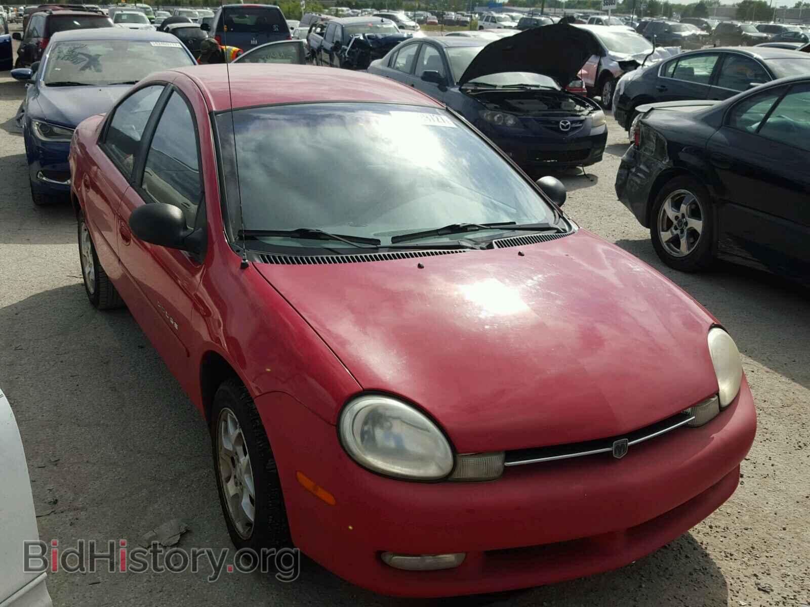 Фотография 1B3ES46C5YD518104 - DODGE NEON 2000