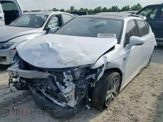 2016 LEXUS CT 200 - VIN: JTHKD5BH5G2255253 - Фото 2