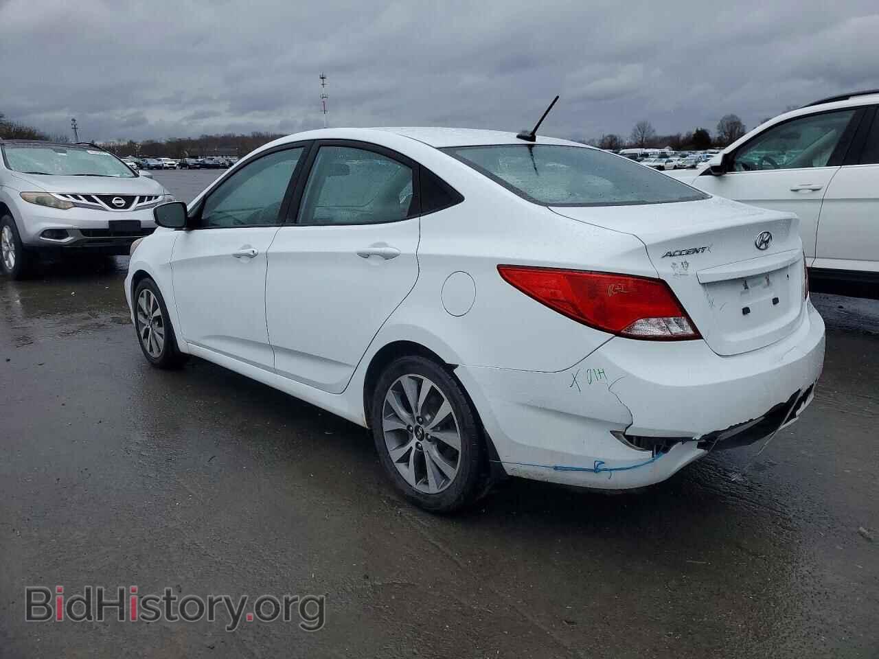 2017 HYUNDAI ACCENT - VIN: KMHCT4AE9HU344349 - Фото 2