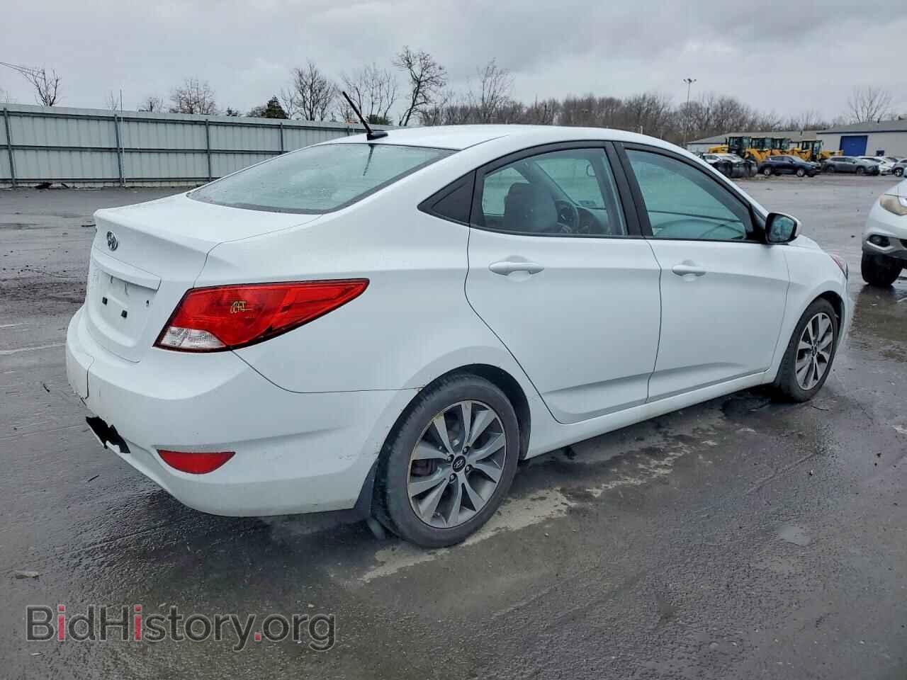 2017 HYUNDAI ACCENT - VIN: KMHCT4AE9HU344349 - Фото 3