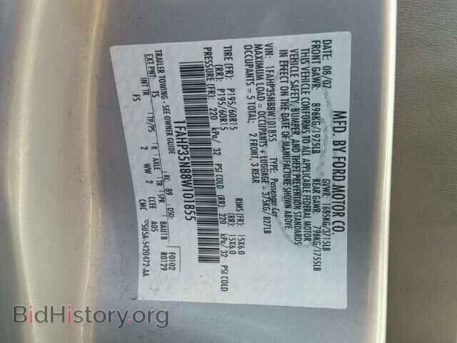 2008 FORD FOCUS - VIN: 1FAHP35N88W101855 - Photo 10