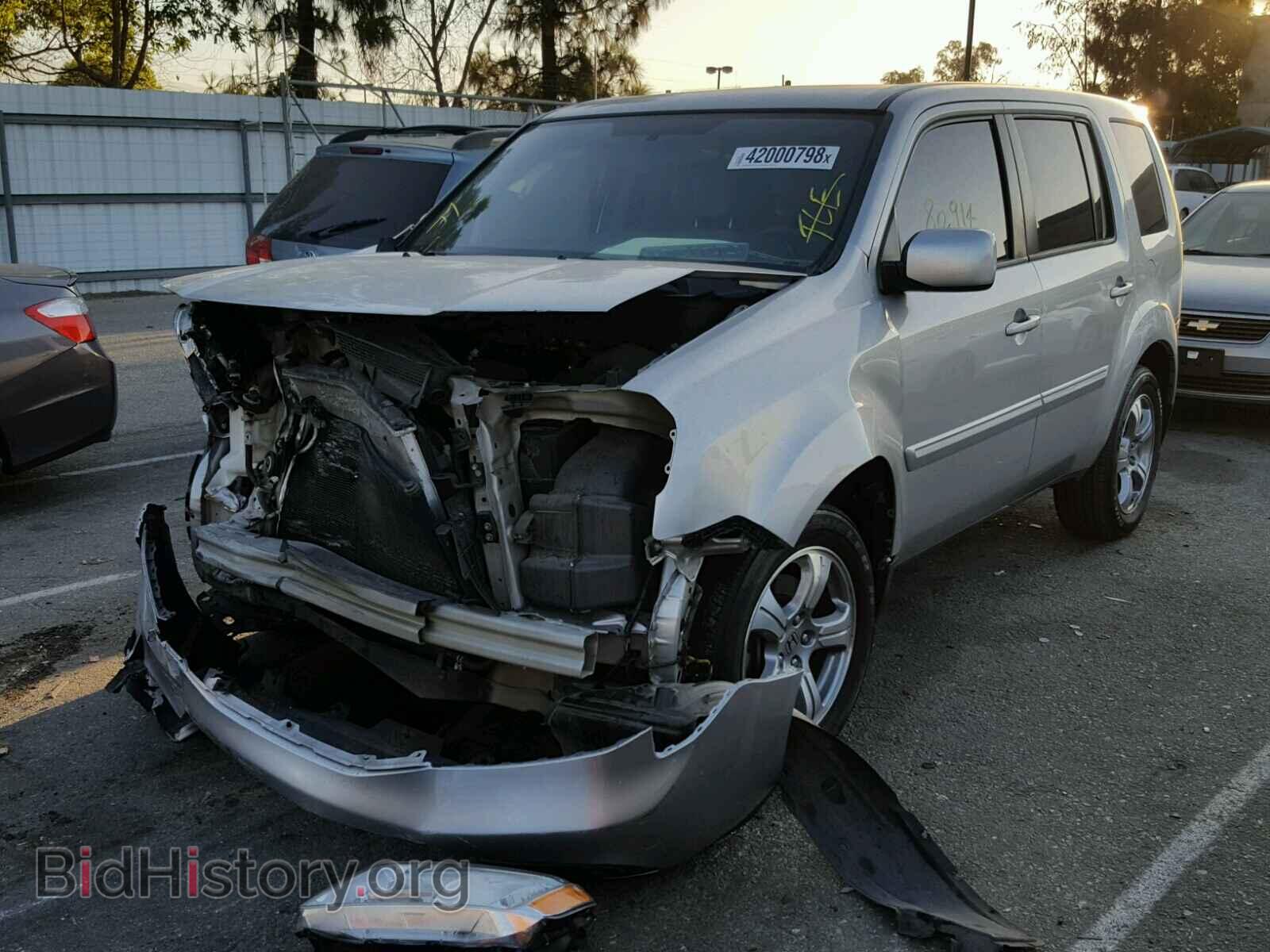 2013 HONDA PILOT EX - VIN: 5FNYF3H49DB019003 - Фото 2