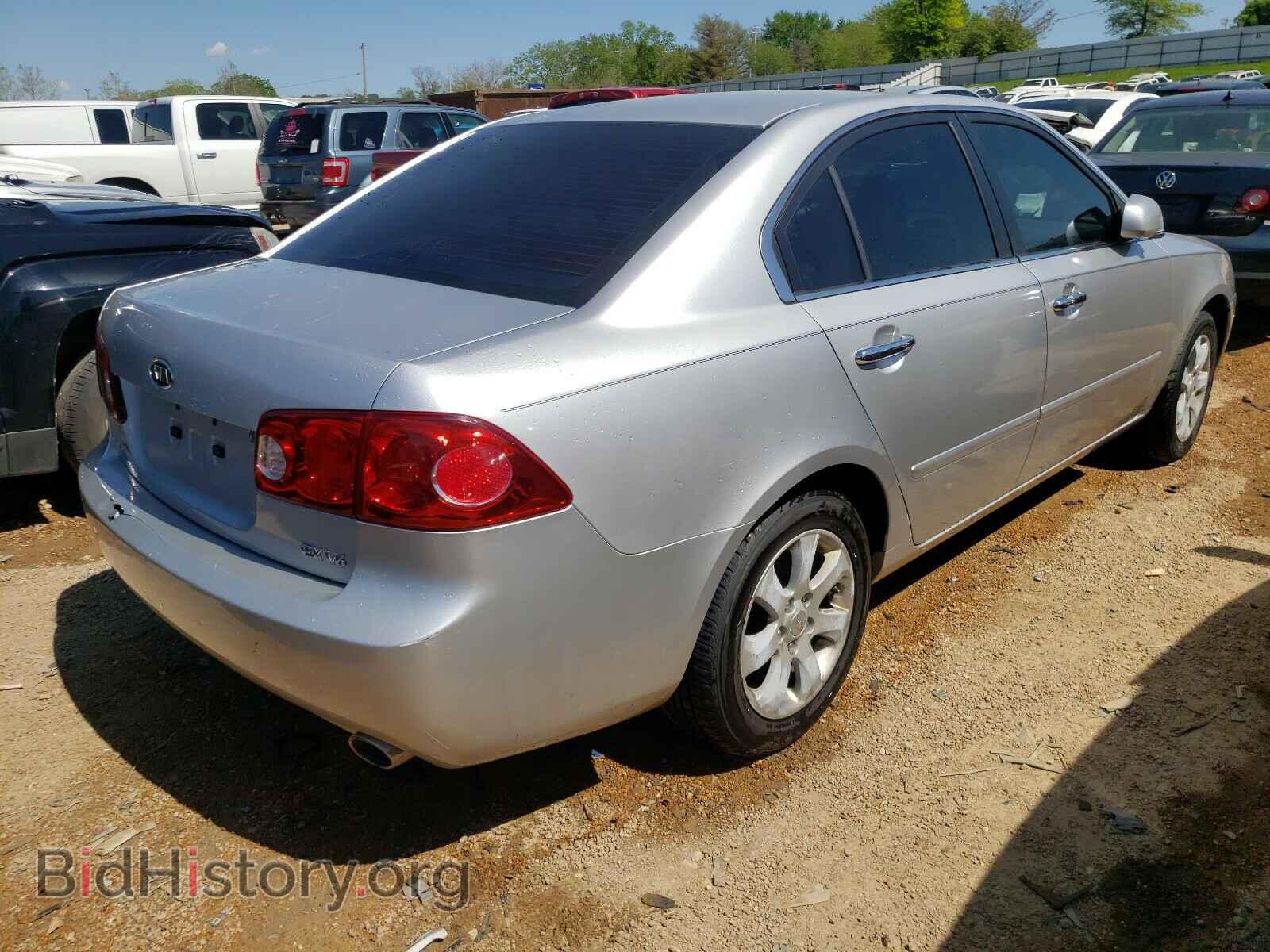 2007 KIA OPTIMA - VIN: KNAGE124275152989 - Фото 4