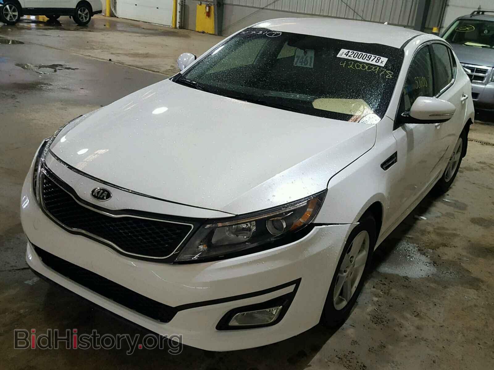 2015 KIA OPTIMA - VIN: KNAGM4A75F5649579 - Фото 2