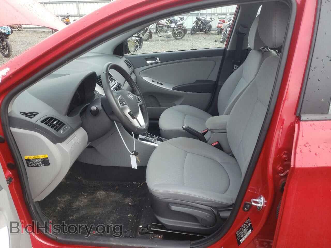 2012 HYUNDAI ACCENT - VIN: KMHCU5AE9CU053667 - Фото 7