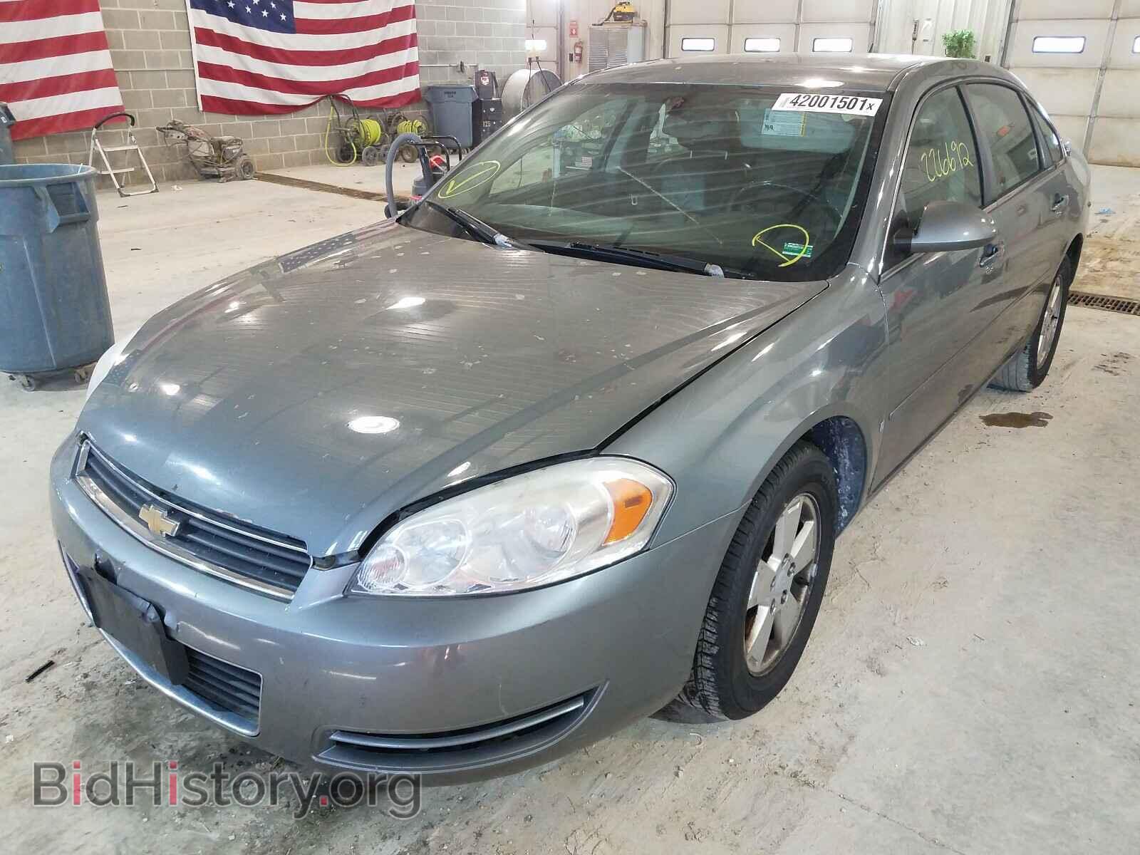 2008 CHEVROLET IMPALA - VIN: 2G1WT58N081276704 - Фото 2