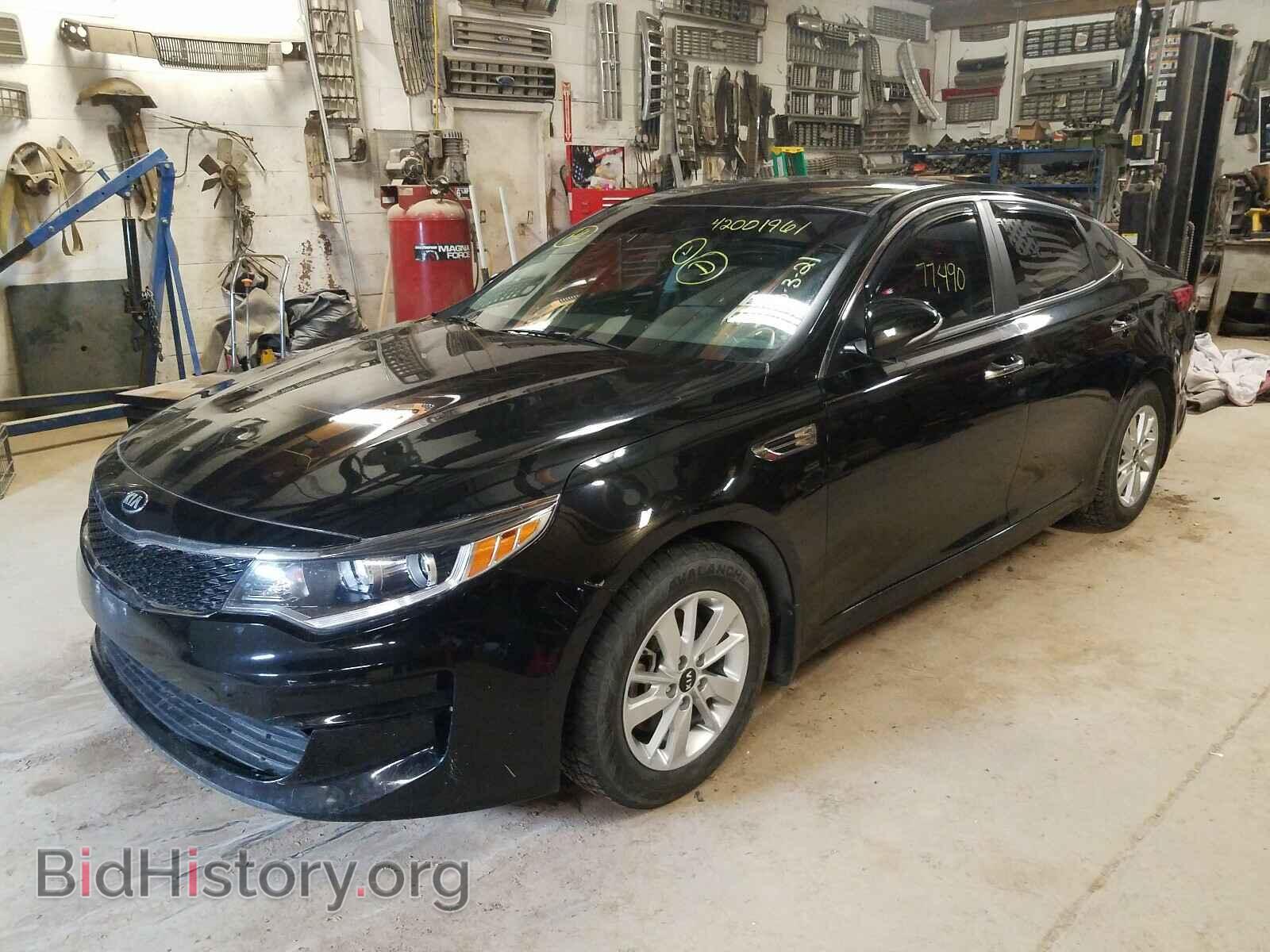 2017 KIA OPTIMA - VIN: KNAGT4L35H5155805 - Фото 2