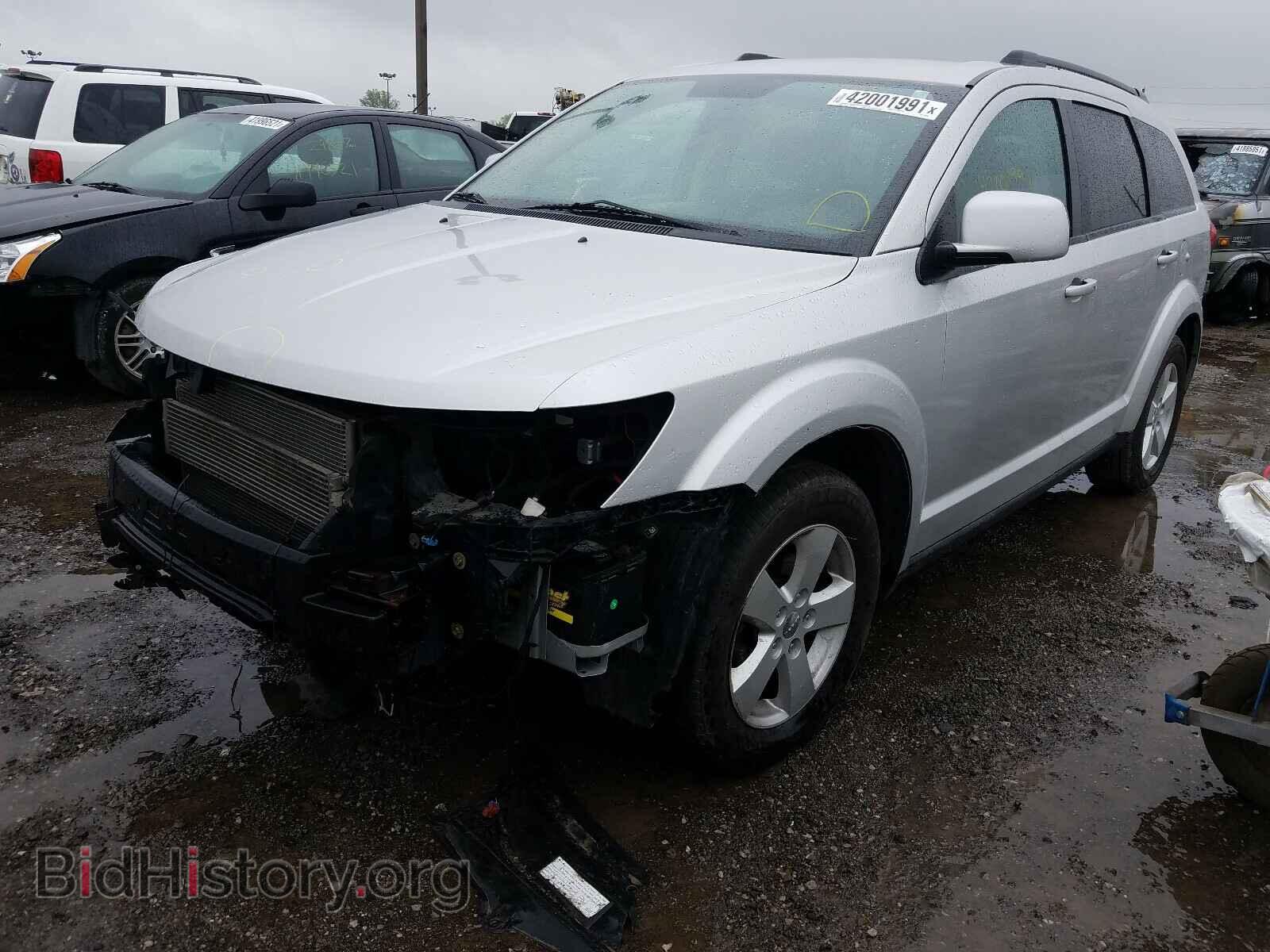 2012 DODGE JOURNEY - VIN: 3C4PDCBG9CT151165 - Фото 2