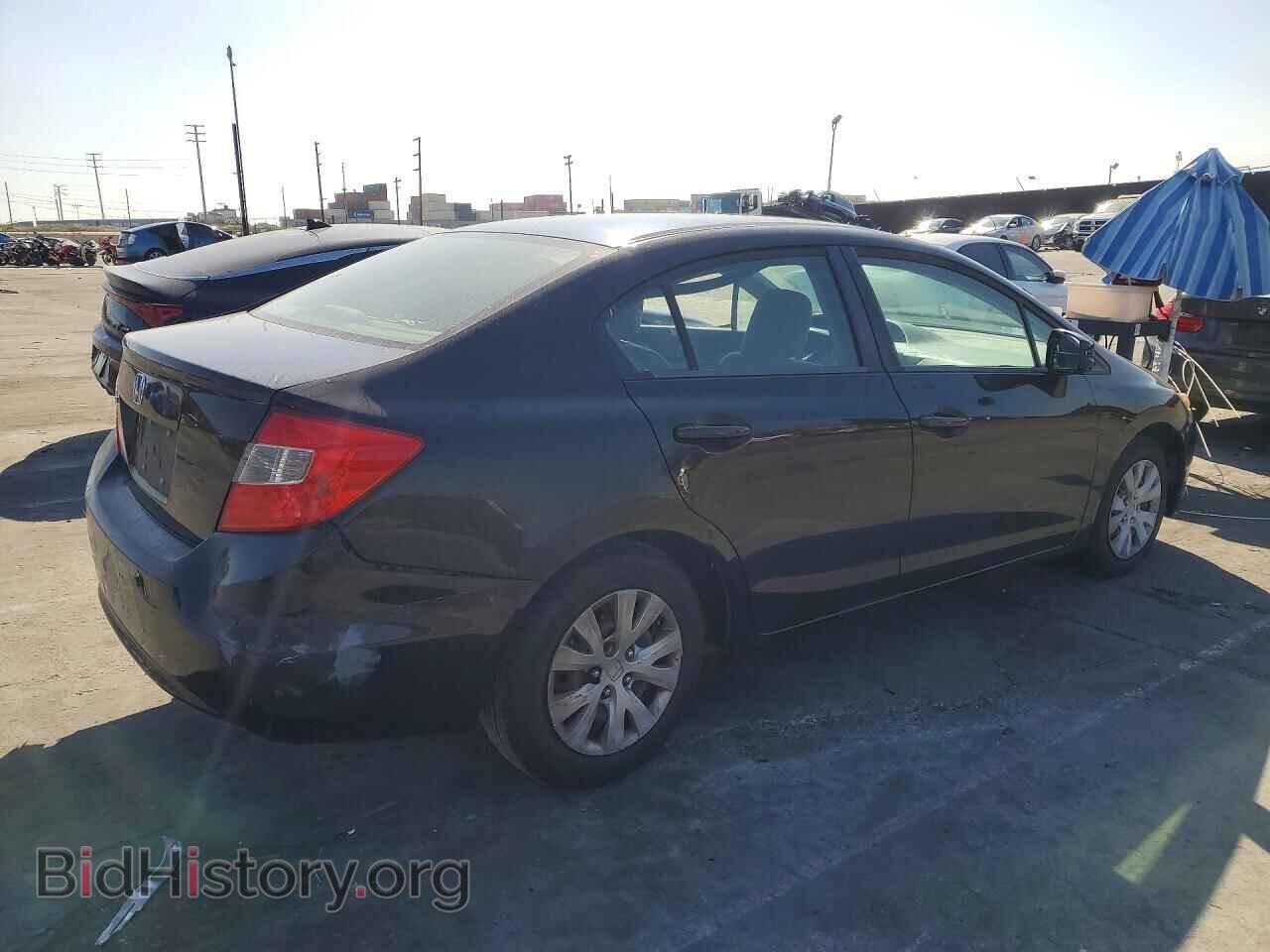 2012 HONDA CIVIC - VIN: 19XFB2F50CE327481 - Фото 3