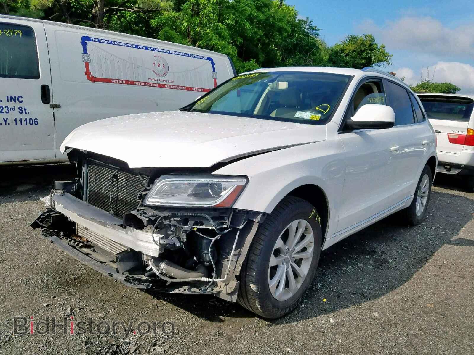 2014 AUDI Q5 - VIN: WA1CFAFP8EA075501 - Фото 2