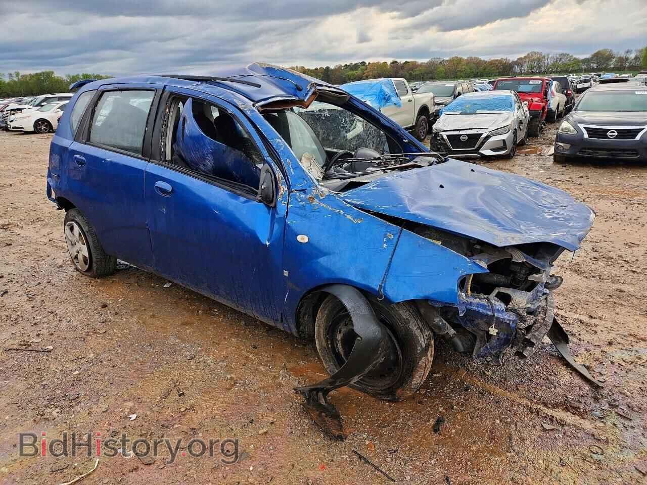 2007 CHEVROLET AVEO - VIN: KL1TD66687B752034 - Фото 4
