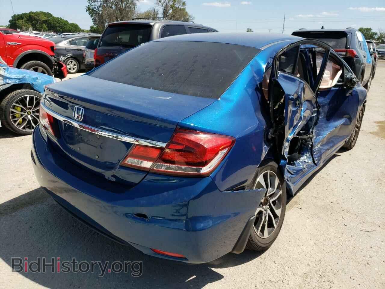 2015 HONDA CIVIC - VIN: 19XFB2F86FE031086 - Фото 4