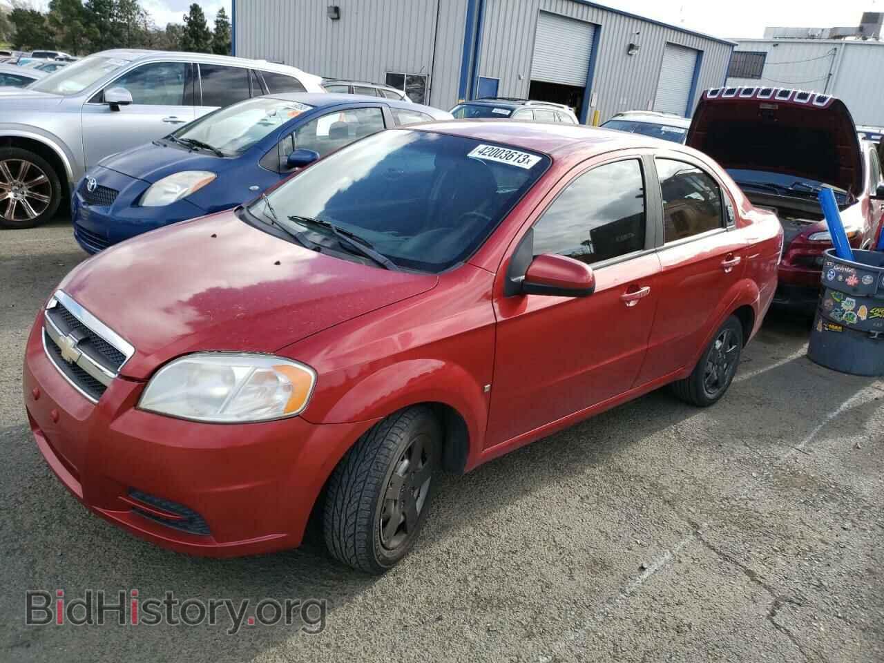 Photo KL1TD56E09B372075 - CHEVROLET AVEO 2009
