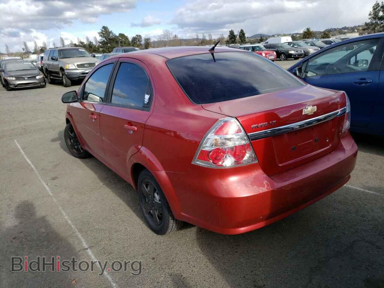 2009 CHEVROLET AVEO - VIN: KL1TD56E09B372075 - Фото 2