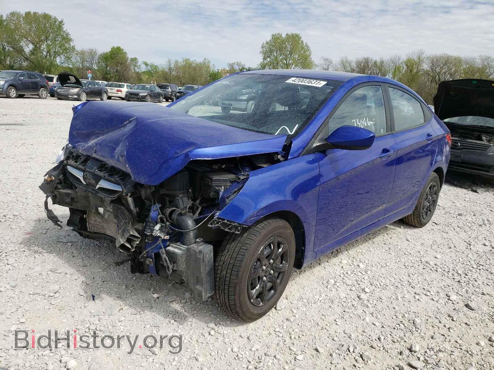 2013 HYUNDAI ACCENT - VIN: KMHCT4AE9DU363090 - Фото 2