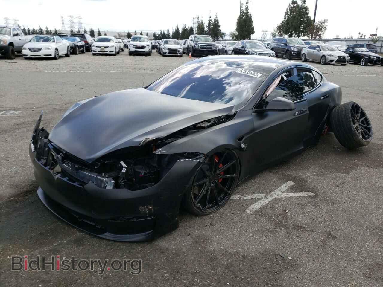 Photo 5YJSA1E67MF438773 - TESLA MODEL S 2021