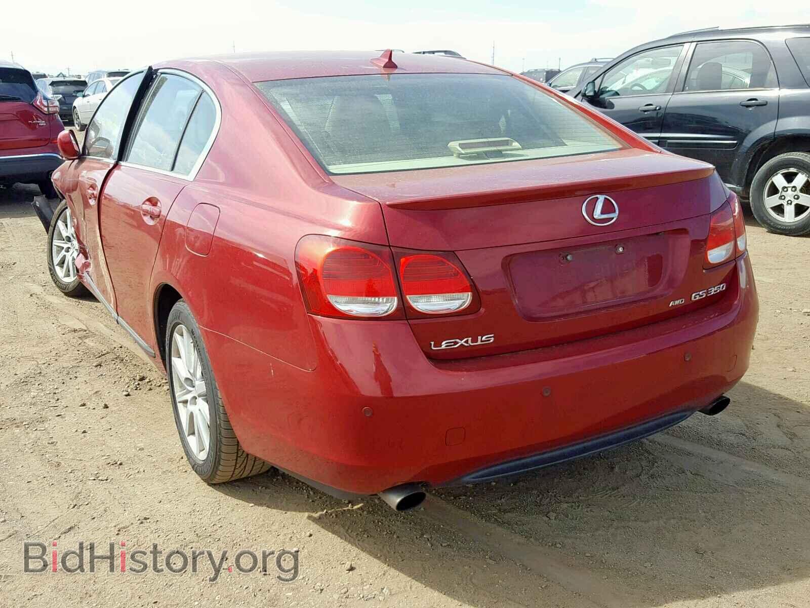 2007 LEXUS GS350 - VIN: JTHCE96S470010096 - Фото 3