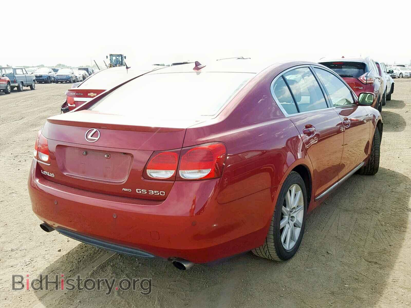 2007 LEXUS GS350 - VIN: JTHCE96S470010096 - Фото 4