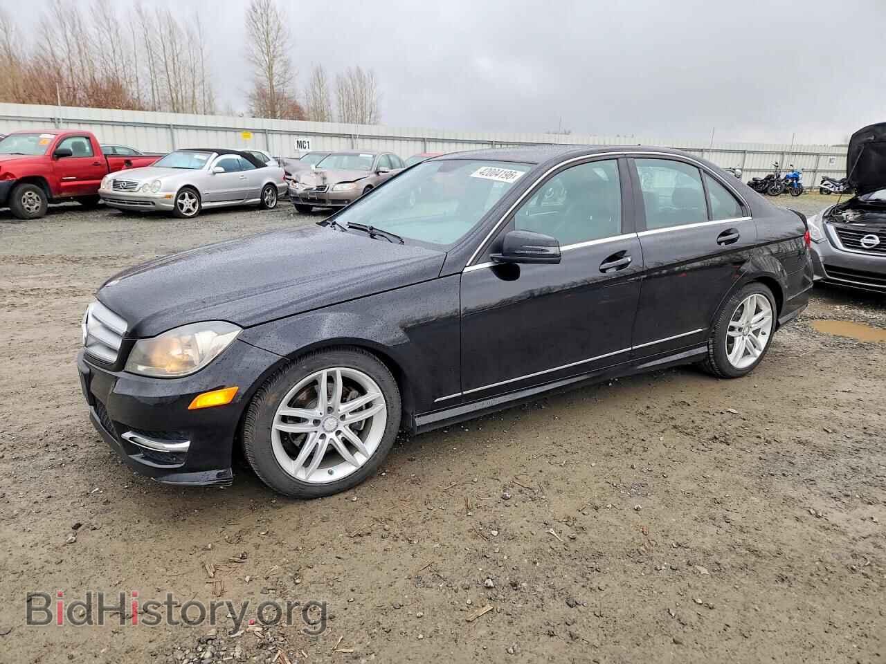 Фотография WDDGF8BB6CR194663 - MERCEDES-BENZ C-CLASS 2012