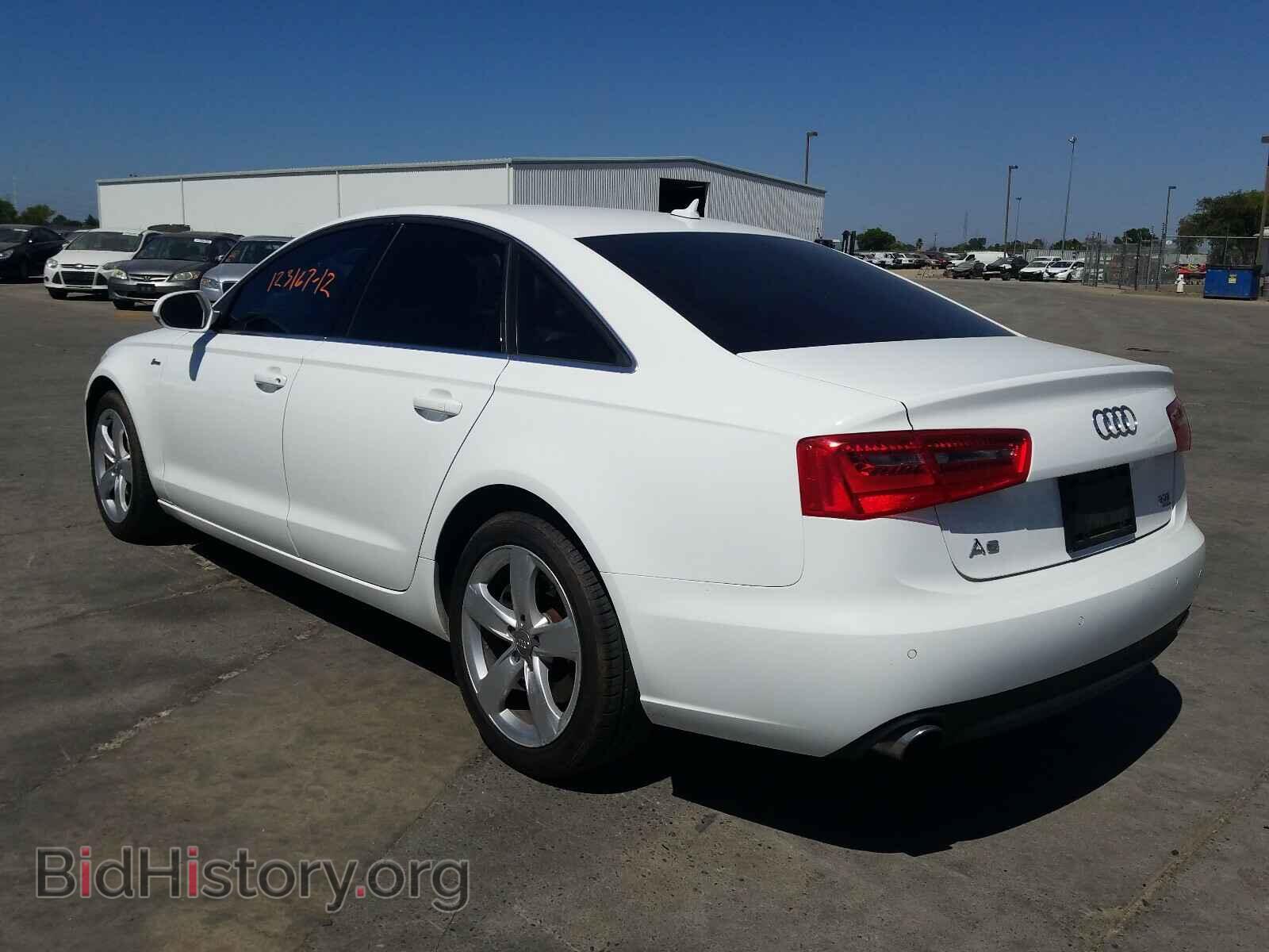 2012 AUDI A6 - VIN: WAUBGAFC6CN004604 - Фото 3