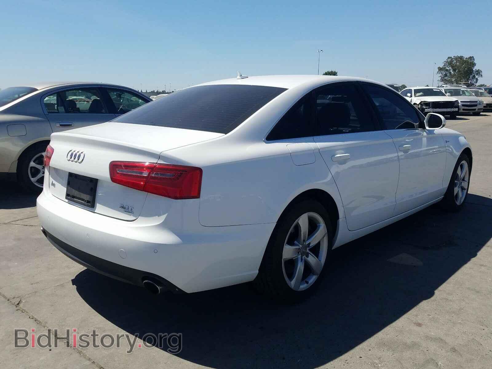 2012 AUDI A6 - VIN: WAUBGAFC6CN004604 - Фото 4