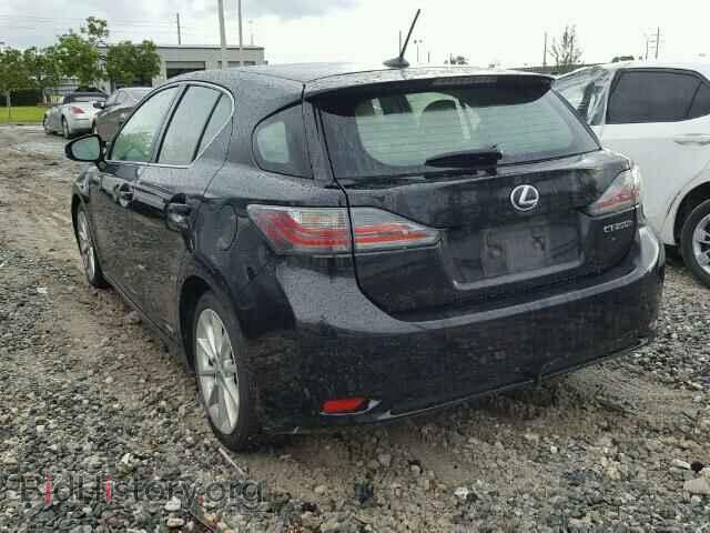 2012 LEXUS CT 200 - VIN: JTHKD5BHXC2062042 - Фото 3