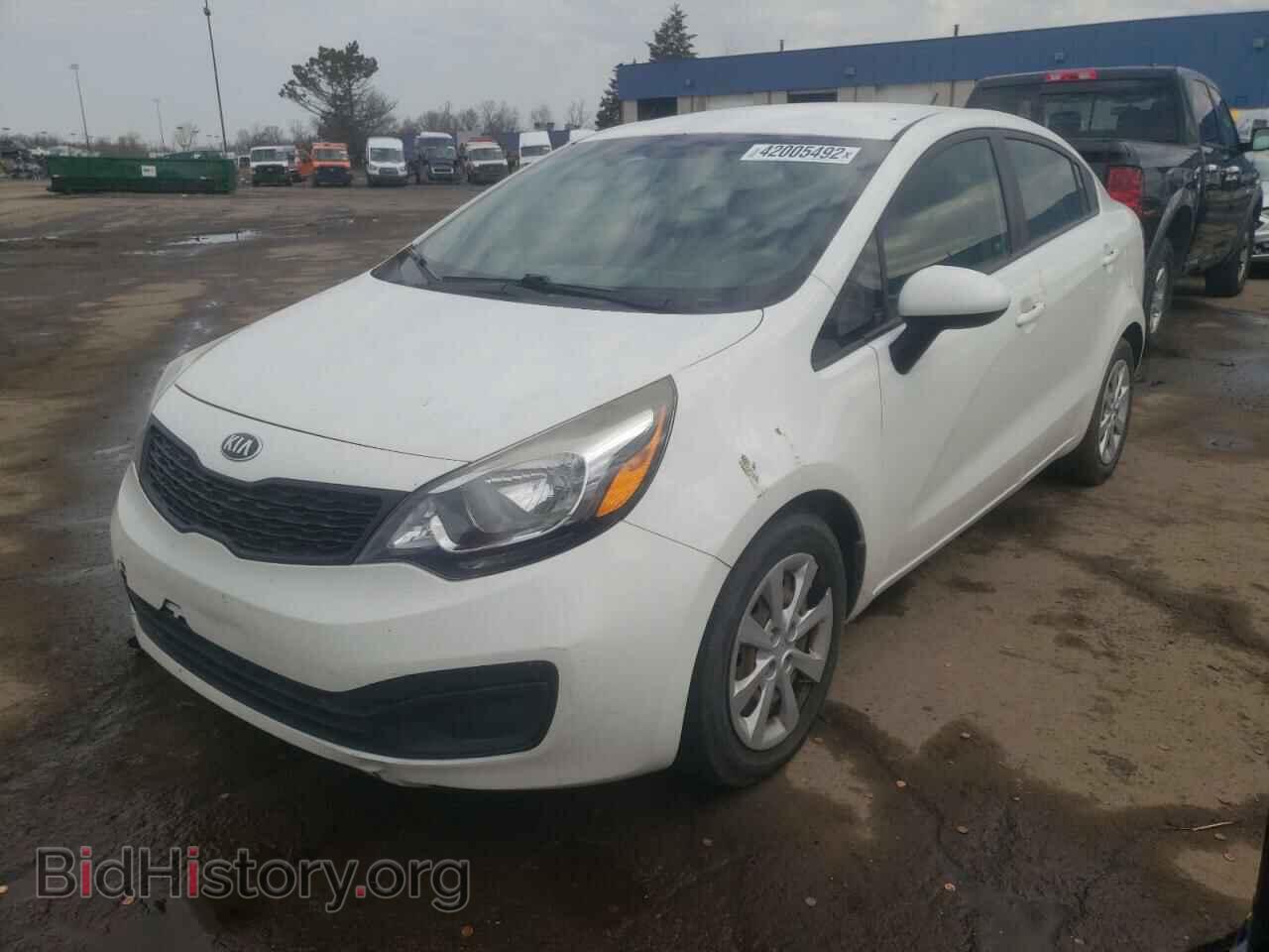 2015 KIA RIO - VIN: KNADM4A30F6449087 - Фото 2