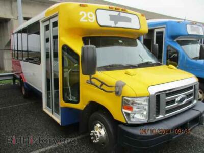 2014 Ford ECONOLINE, yellow — VIN 1FDFE4FS3EDA05653, Copart