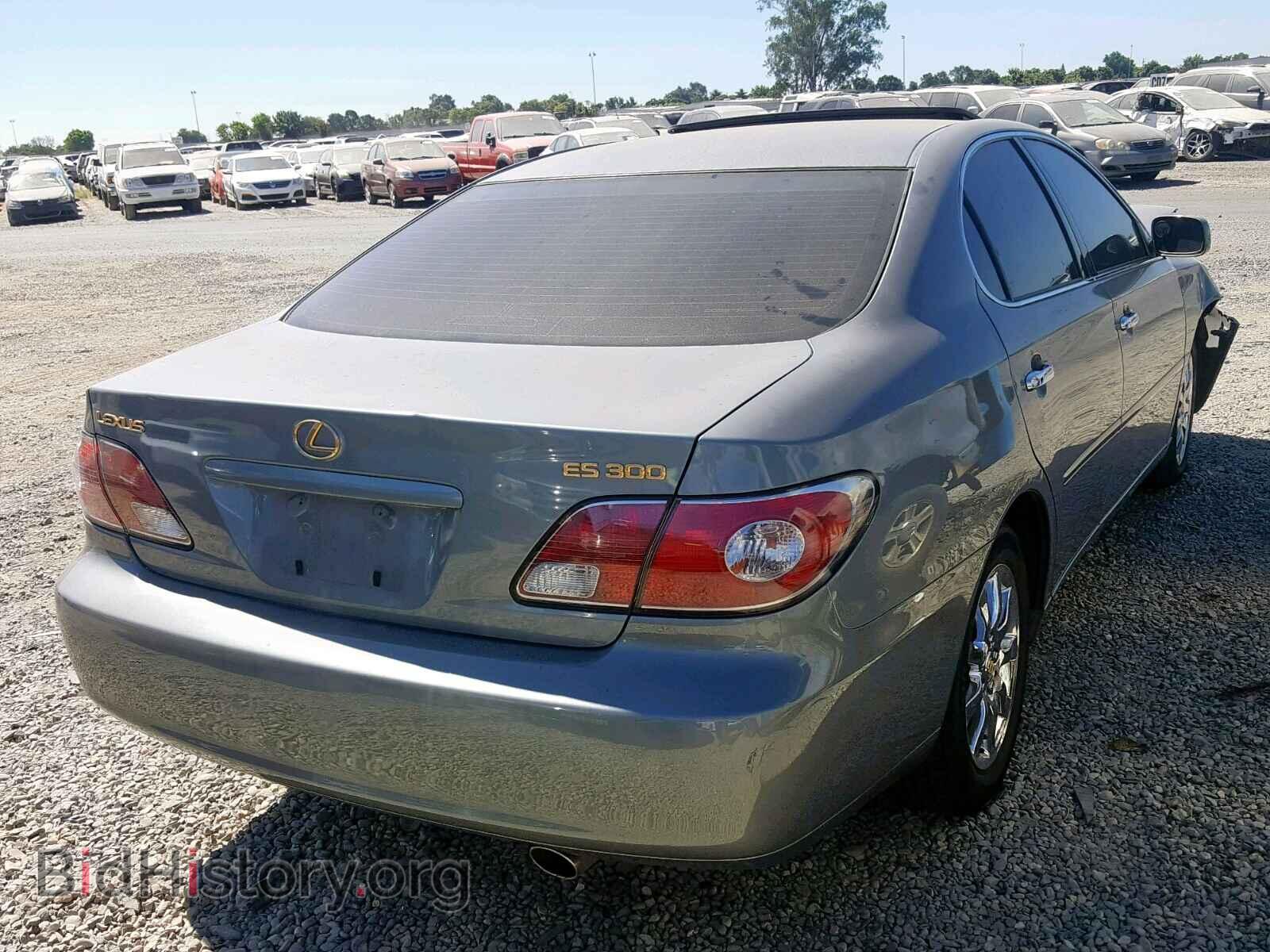 2002 LEXUS ES300 - VIN: JTHBF30G320071068 - Фото 4